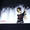 "超良グラ大崎ナナのピン" double side print tee