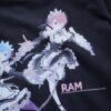 "リゼロのレムラム理論値" double side print tee