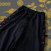 "China x Hakama Pants" multi color × "黒孔雀"