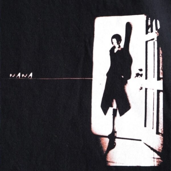 “NANA / 大崎ナナ” double side print tee