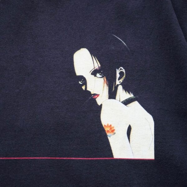 "ナナと蓮タトゥー" double side print tee