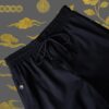 "China x Hakama Pants" red × "黒孔雀"