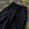"China x Hakama Pants" red × "黒孔雀"
