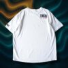 "天誅紅変わり種リャンメン" vintage double side print tee