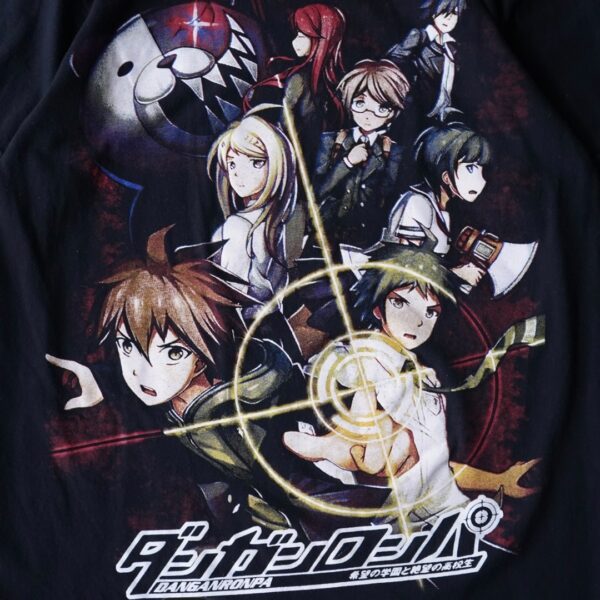 "初見のダンガンロンパメキシカン" double side print tee