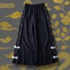 "China x Hakama Pants" double "白孔雀"