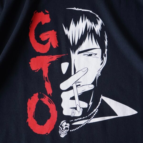 "激渋珍品GTO" double side print tee