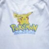 "謎のピカチュウ×ラッキー" vintage double side print tee