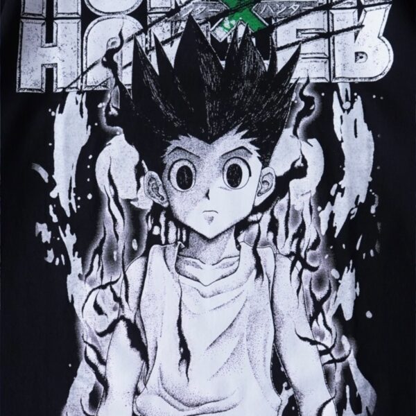 “HUNTER×HUNTER / ピトー戦” double side print tee