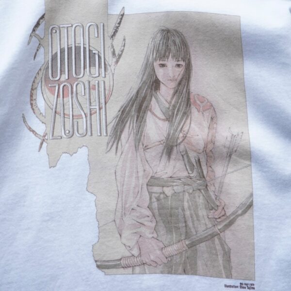 "お伽草子の当時物" vintage print tee