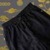 "China x Hakama Pants" green × "黒孔雀"