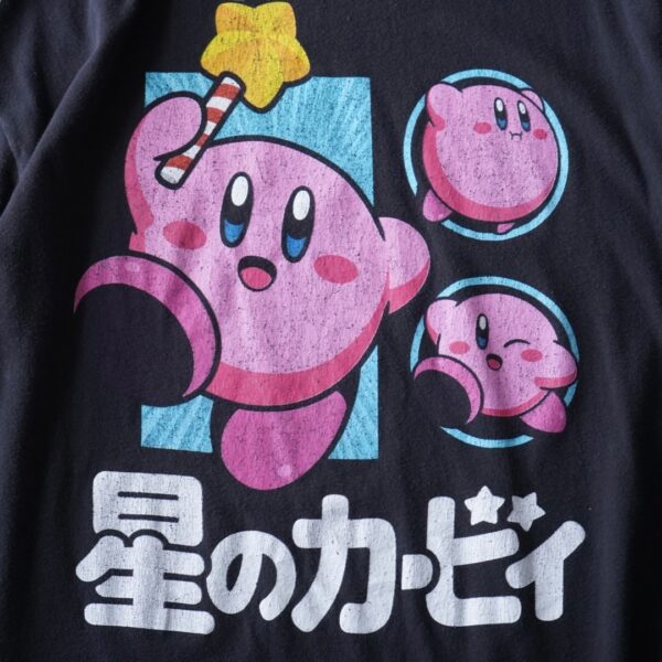 "鬼フェード＆クラックで、カービィ" official print tee