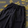 "China x Hakama Pants" green × "黒孔雀"