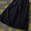 "China x Hakama Pants" green × "黒孔雀"