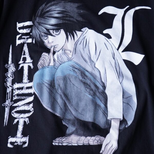 "残像L / デスノート" official print tee