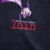 "一番有名なlainのアレの着やすいヤツ" double side print tee