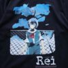 "レイ×lainパロ" double side print tee