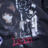 "一番有名なlainのアレの着やすいヤツ" double side print tee