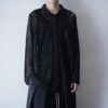 "メンズサイズの珍品レース" full lace design shirt