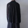 "メンズサイズの珍品レース" full lace design shirt