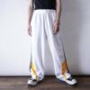 【adidas】rare side line glossy orange track pants