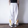 【adidas】rare side line glossy orange track pants