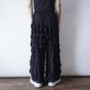 "ヒダパンツ界の最上級” multi frill wide pants