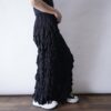 "ヒダパンツ界の最上級” multi frill wide pants