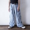 "店員が必ずカバン要らずと接客するヤツ" multi gimmick wide denim pants