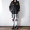 【Remake】White × Glossy Silver Ribbon Loose Socks