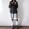 【Remake】White × Glossy Silver Ribbon Loose Socks