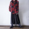 【Remake】Blue Gray × Glossy Silver Ribbon Loose Socks