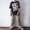 【Remake】"アカメが斬る! × Crush Punk Custom" Print T-shirt