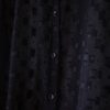 "起源にして頂点" tape design oversized see-through shirt