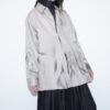 【Remake】 "水墨画" champagne satin shirt