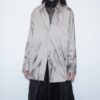 【Remake】 "水墨画" champagne satin shirt