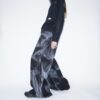 【Remake】 "水墨画" super baggy wide denim pants