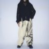 【Remake】 "水墨画" yellow body super wide slacks