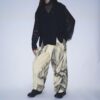 【Remake】 "水墨画" yellow body super wide slacks