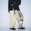 【Remake】 "水墨画" yellow body super wide slacks