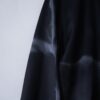 【Remake】 "水墨画" black satin shirt