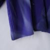 【Remake】 "水墨画" deep blue satin shirt