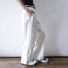 "純白ワイドで在らんことを…" pure white baggy wide pants