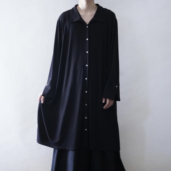 【送料無料】super drape long shirt