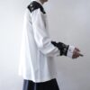 【送料無料】vintage satin & embroidery western shirt