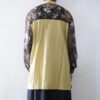 【送料無料】lace switching flower pattern shirt