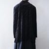 【送料無料】orange lame velours shirt