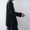 【送料無料】orange lame velours shirt