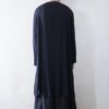 【送料無料】no-collar super long shirt
