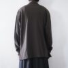 【送料無料】brown × orange China shirt